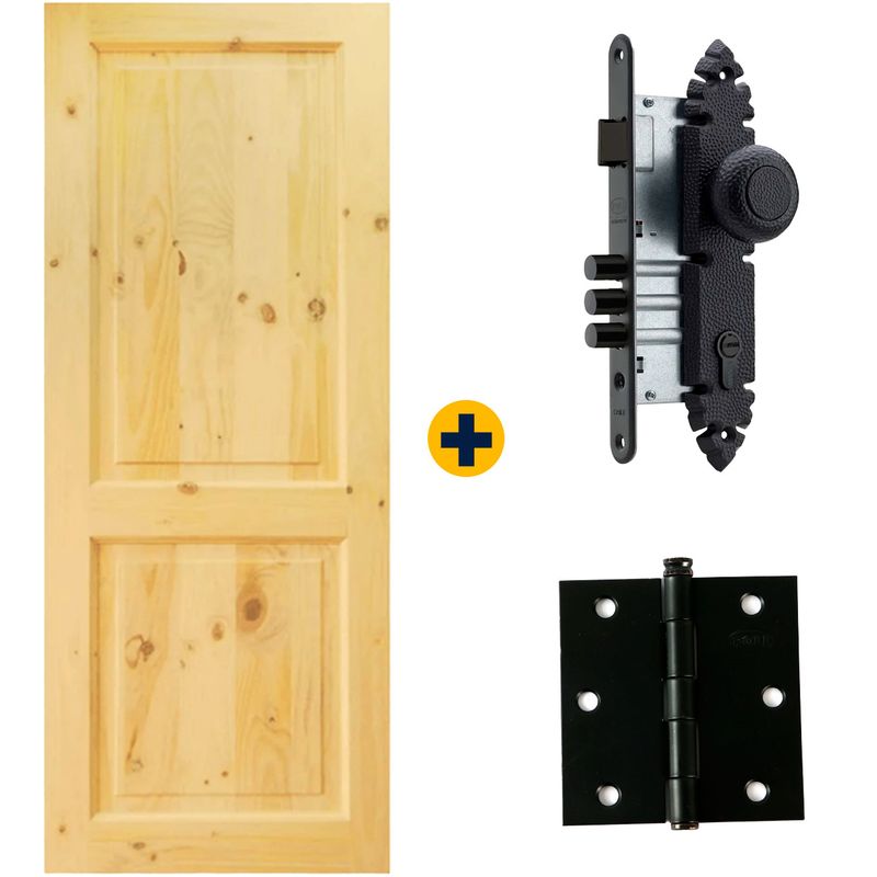Puerta-Exterior-Aurora-80-x-200-cm-Cerradura-De-Embutir-Pomo-Oficina-3-Bisagra-3-5-x-3-5-PK223_1