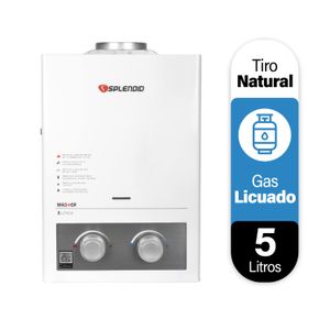 Calefont Master 5 L Gas Licuado Tiro Natural Ionizado