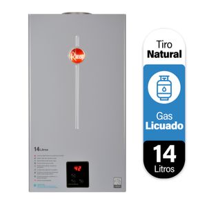 Calefont Prestige 14 L Gas Licuado Tiro Natural