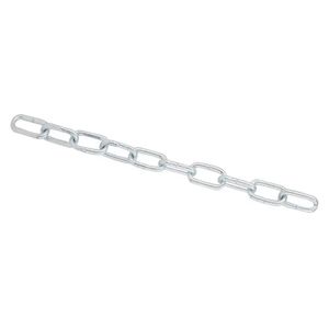 Cadena Eslabón Corto Acero Zincado 4 mm 1m
