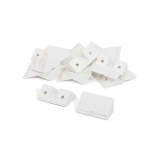 Escuadra Triangular Doble Blanco 12 un