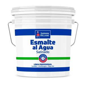 Esmalte Al Agua Profesional Base 4 GL Blanco Satinado