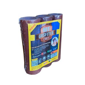 Kit Lija De Rollo Tela Flexible 3 un