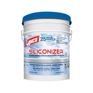 Sellador impermeabilizantes para techos Siliconizer 4 GL Rojo